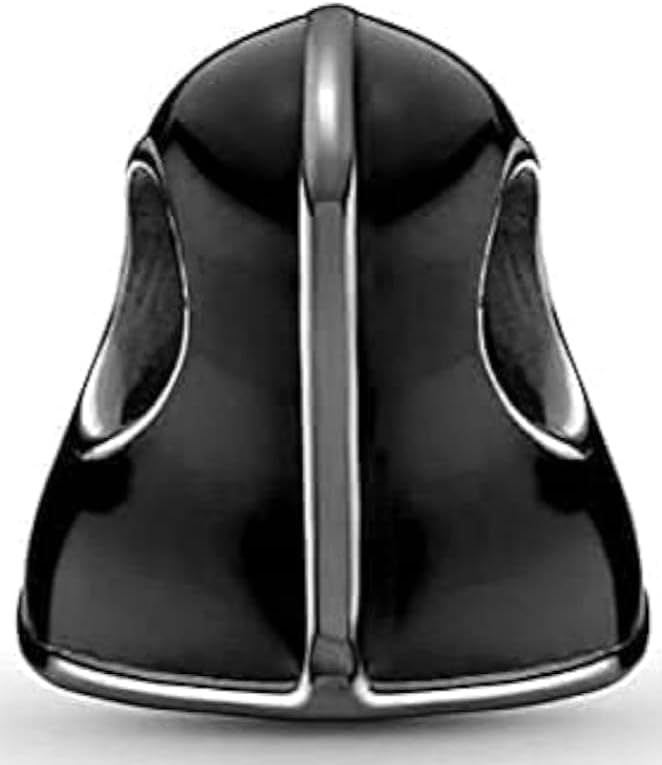 Pendentif Star Wars Dark Vader en argent sterling 925, métal noir et détails argentés – Image 4