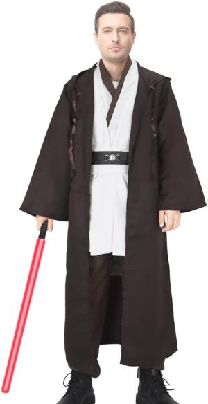 Costume Jedi Star Wars homme avec cape à capuche