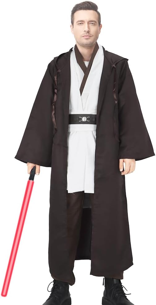 Costume Jedi Star Wars homme avec cape à capuche