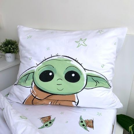 Parure de lit Star Wars Baby Yoda réversible en 100 % coton – Image 4