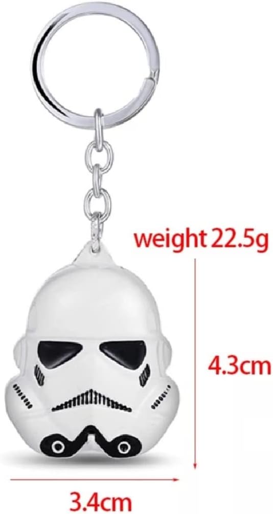 Porte-clés Star Wars en métal avec anneau, coloris Soldat – Image 2