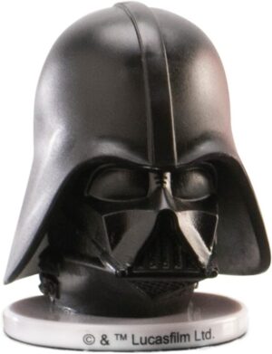 Figurine Dark Vador Star Wars pour décoration de gâteau en PVC 6,5 cm