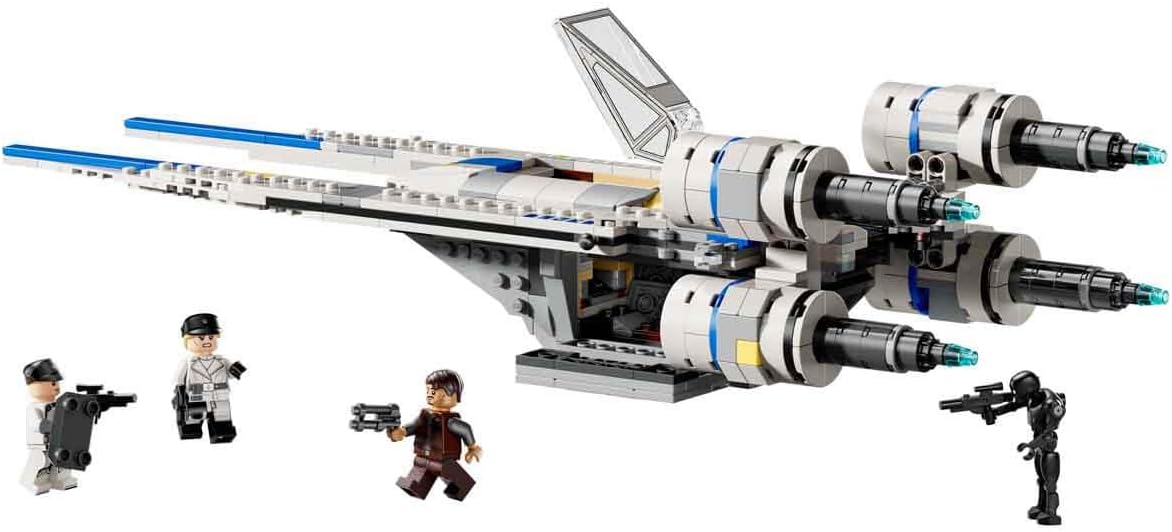 LEGO Star Wars Andor U-Wing de l’Alliance Rebelle avec ailes articulées et K-2SO 75399 – Image 4