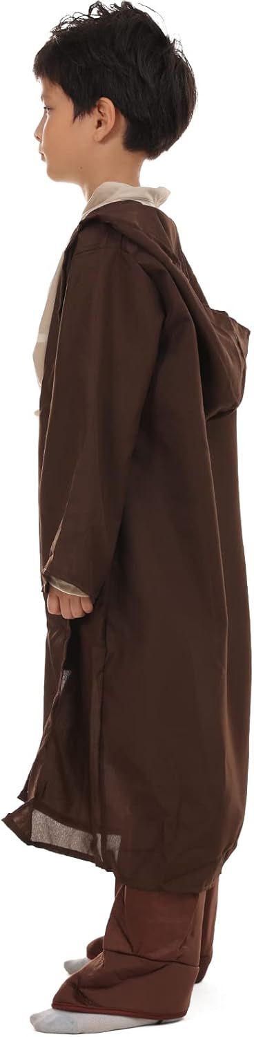 Déguisement Star Wars Luke Skywalker enfant avec cape à capuche – Image 6