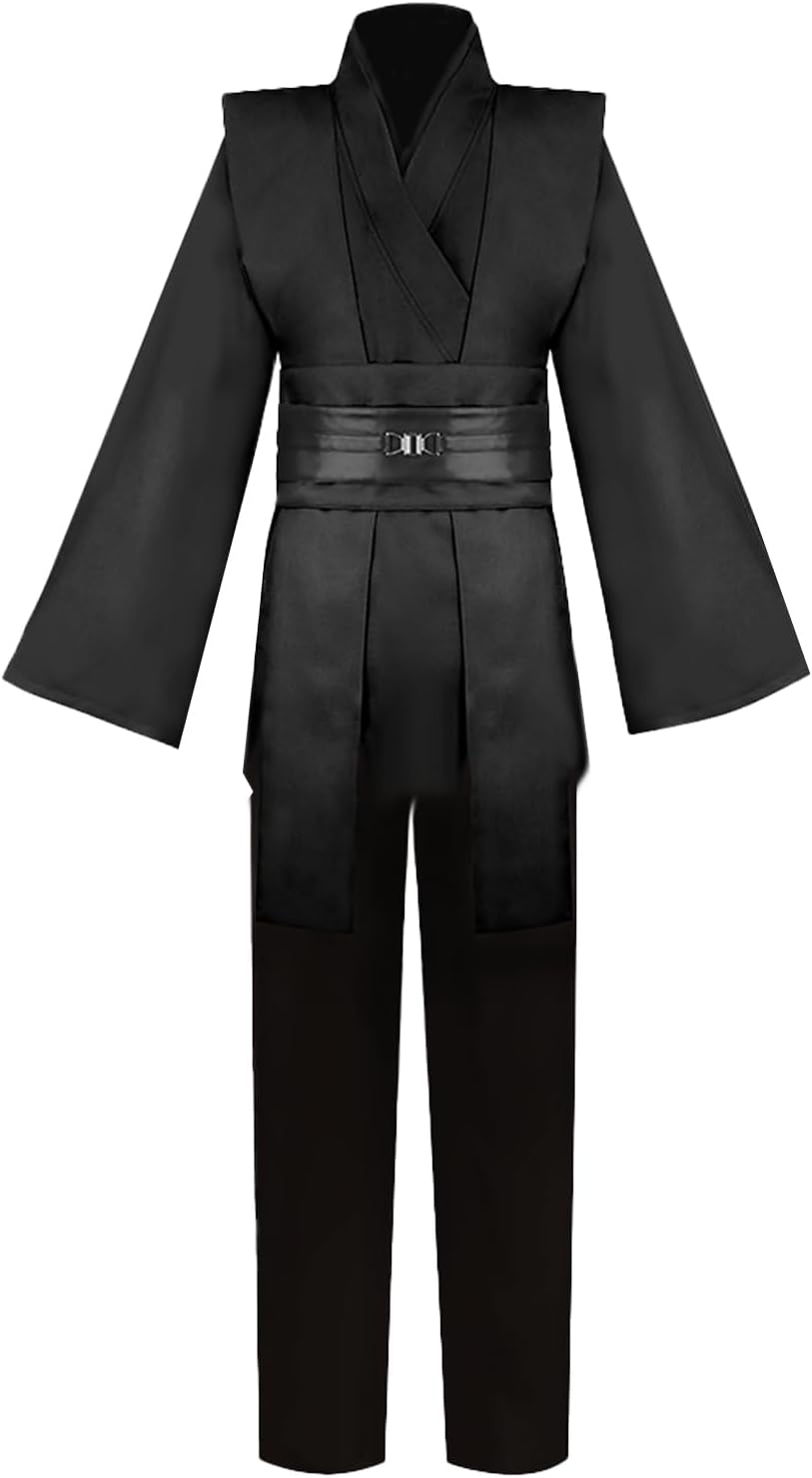 Costume Jedi Star Wars à capuche avec pantalon et ceintures