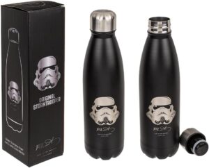 Gourde Star Wars Stormtrooper en métal 500 ml avec coffret cadeau
