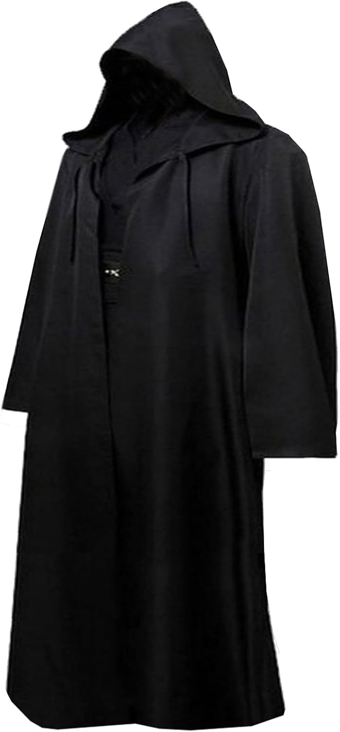 Costume Star Wars Jedi adulte marron avec cape à capuche – Image 2
