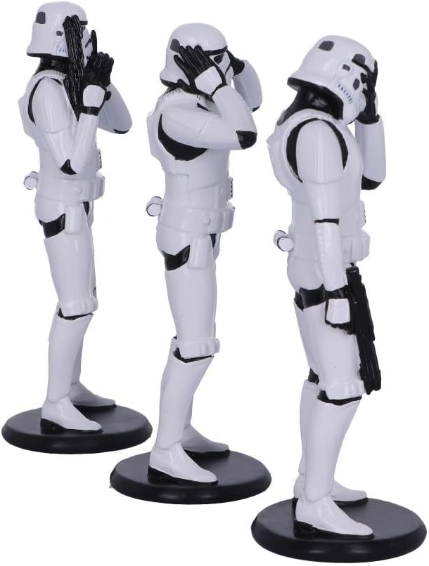 Pack de 3 figurines Star Wars Stormtrooper en résine 14 cm – Image 4