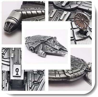 Porte-clés Star Wars en métal, coloris Faucon – Image 3