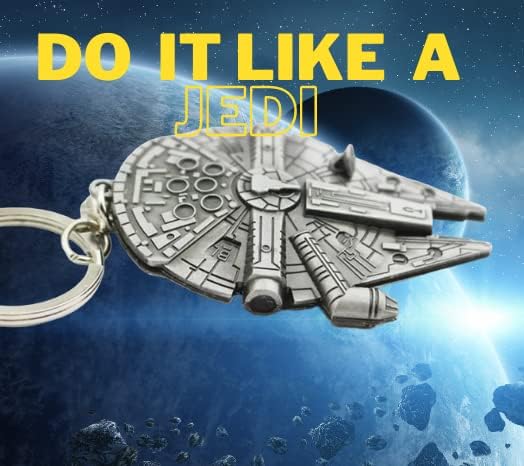 Porte-clés Star Wars en métal, coloris Faucon – Image 7