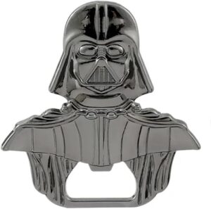 Décapsuleur Darth Vader noir brillant en métal massif 55 x 60