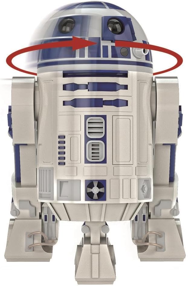 Robot STEM Star Wars R2-D2 à assembler avec 50 pièces, LED et application – Image 7