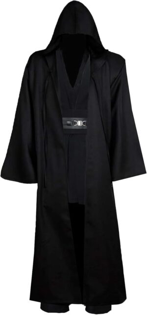 Costume Star Wars Jedi adulte marron avec cape à capuche