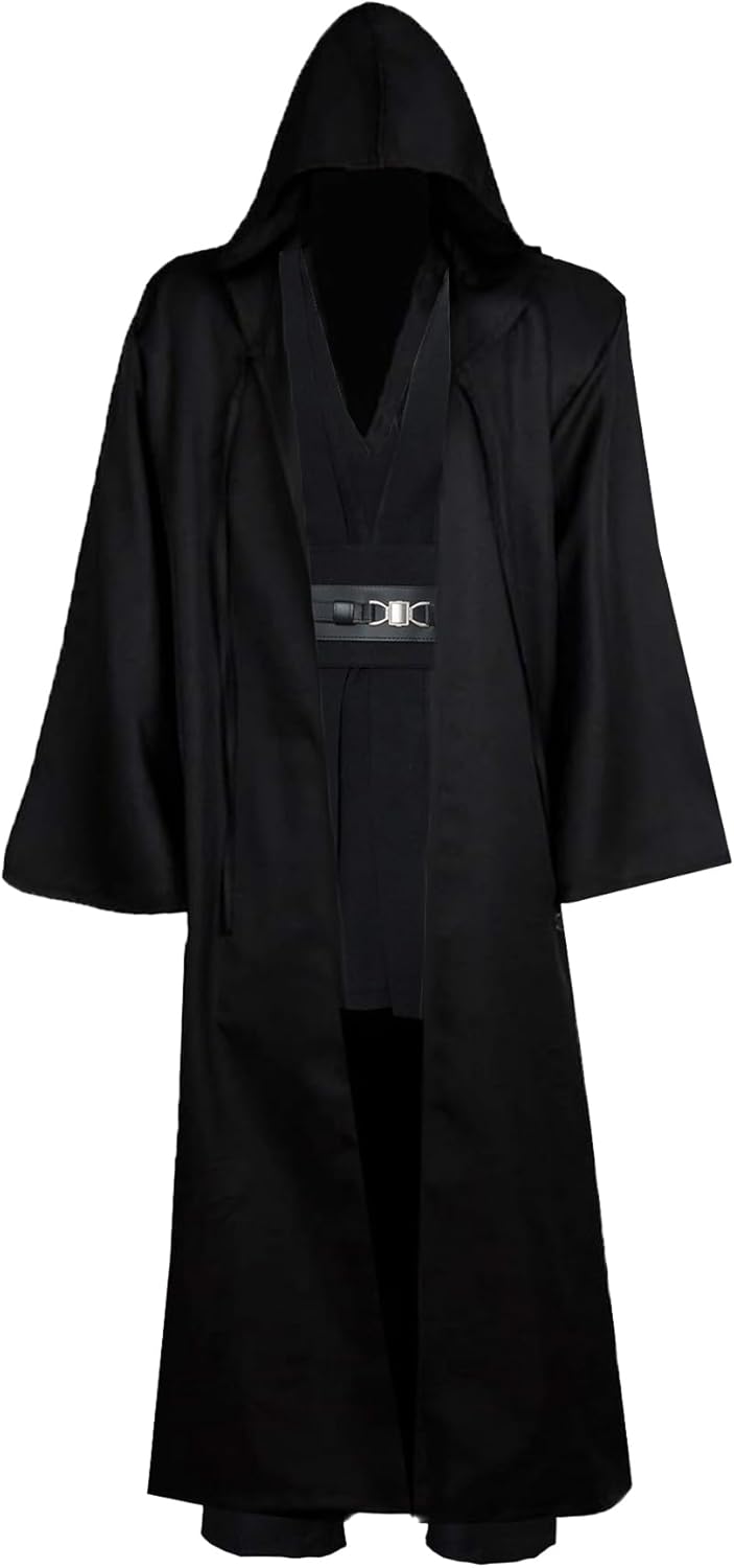 Costume Star Wars Jedi adulte marron avec cape à capuche