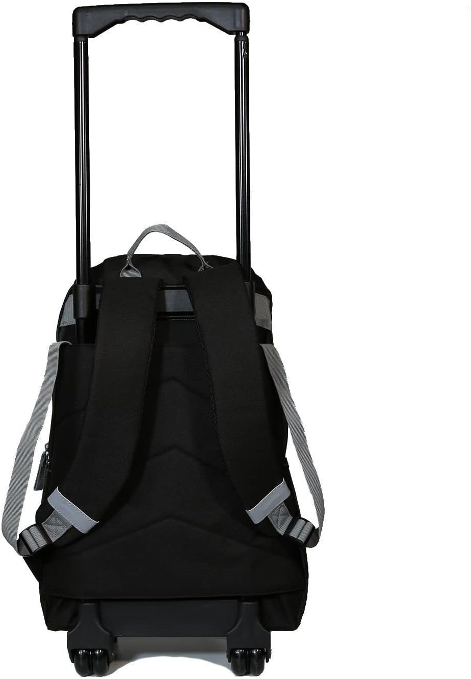 Sac à dos à roulettes 2 compartiments Star Wars The Mandalorian Baby Yoda noir et gris – Image 3