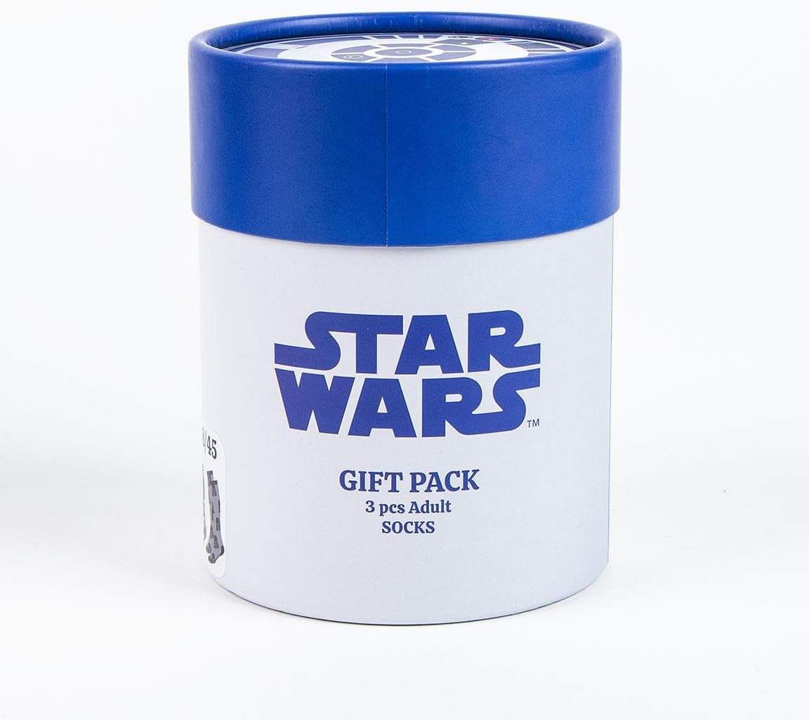 Chaussettes Star Wars noires R2D2 et Dark Vador Taille 38-45 – Image 6