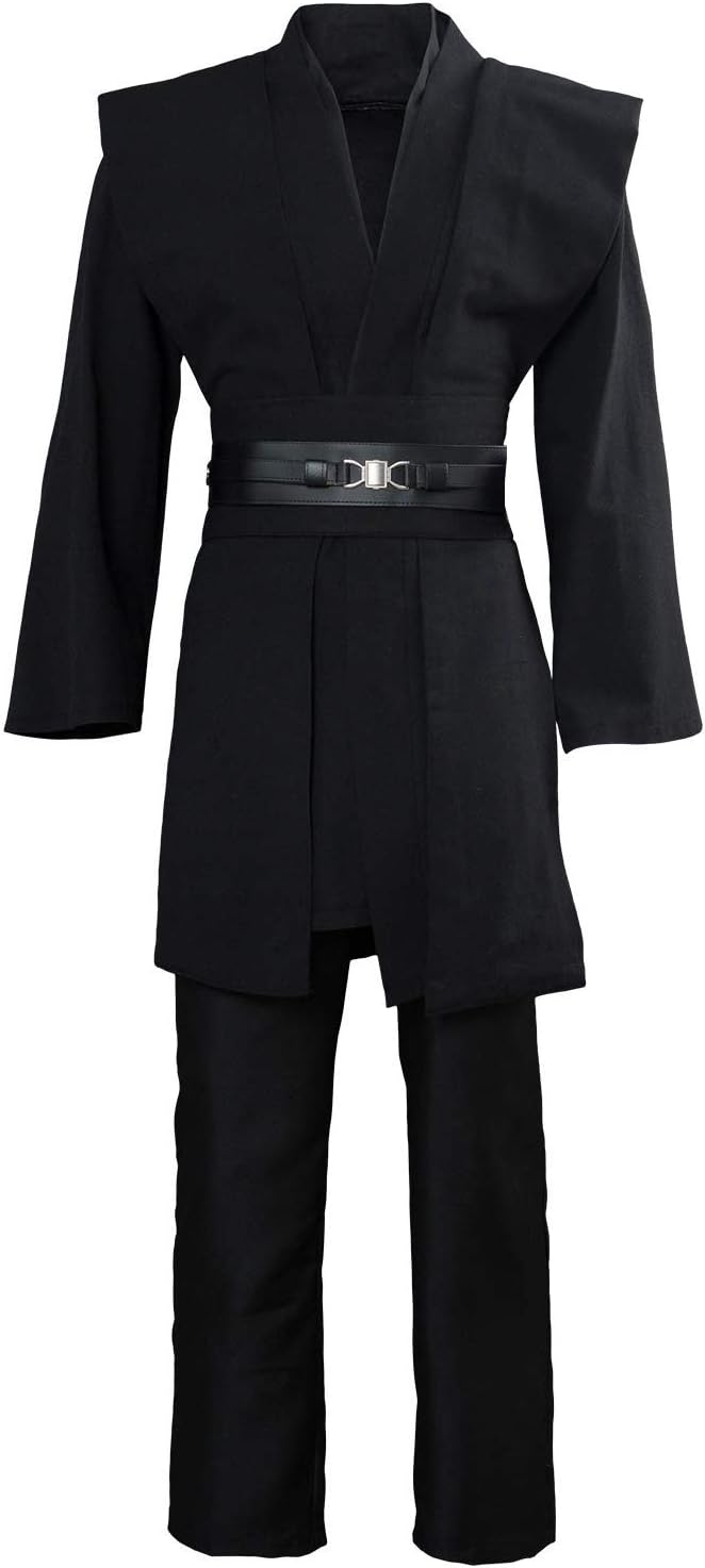 Costume Star Wars Jedi adulte marron avec cape à capuche – Image 6