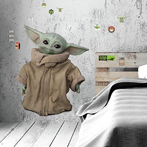 Sticker mural repositionnable Star Wars The Mandalorian avec L'Enfant – Image 2
