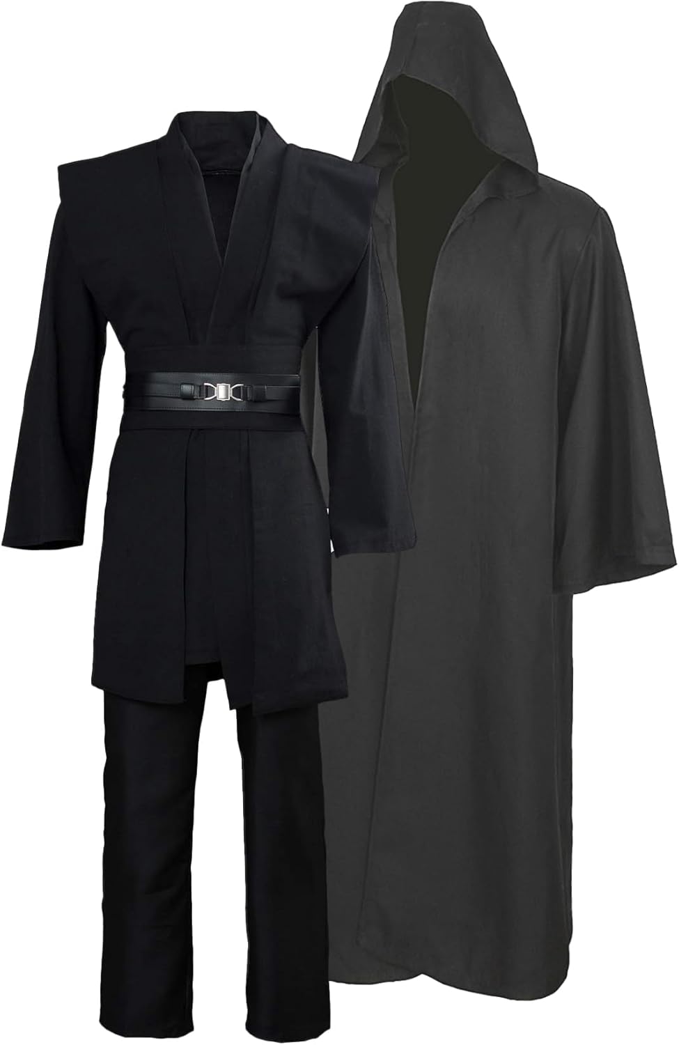 Costume Star Wars Jedi adulte marron avec cape à capuche – Image 4