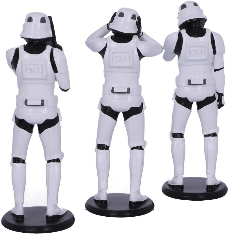 Pack de 3 figurines Star Wars Stormtrooper en résine 14 cm – Image 3