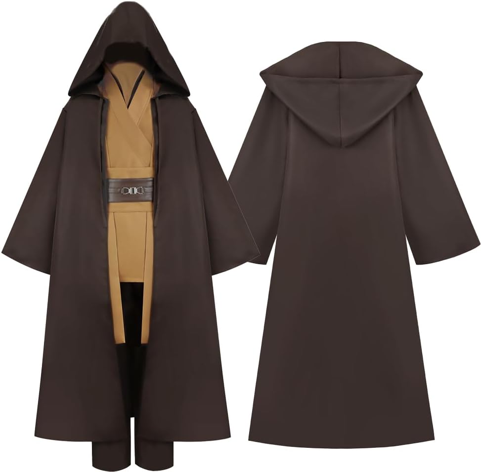 Costume Jedi à capuche Star Wars avec ensemble complet pour adulte – Image 2