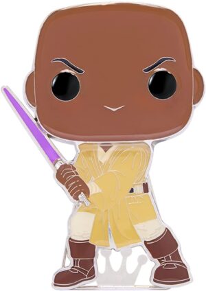 Pin en émail grand format Loungefly Pop! Star Wars Mace Windu