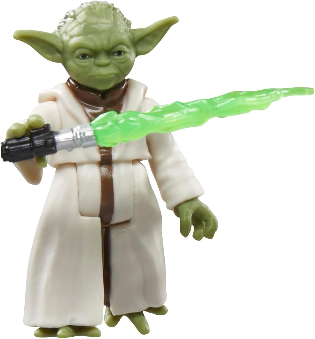 Figurine Star Wars Maître Yoda avec sabre laser 10 cm – Image 6