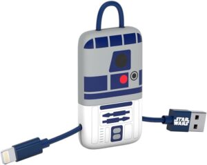 Tribe Star Wars R2D2 câble Lightning 22 cm