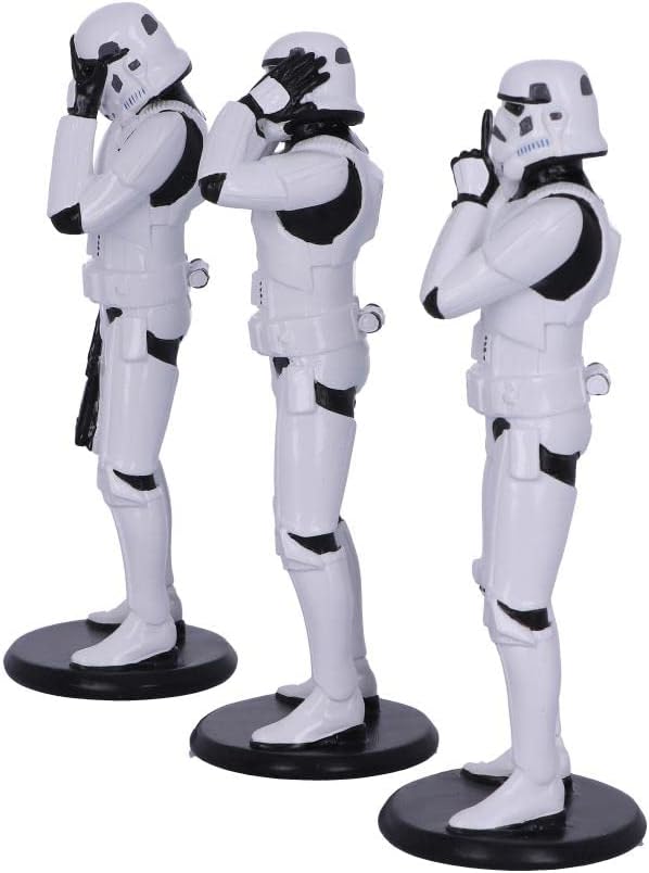 Pack de 3 figurines Star Wars Stormtrooper en résine 14 cm – Image 2