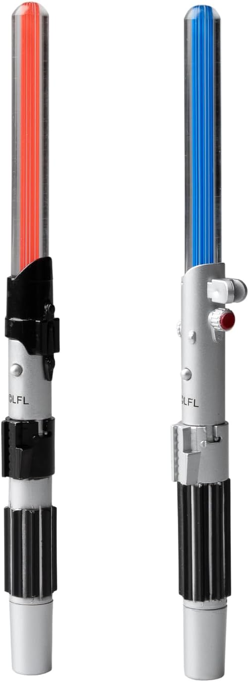 Trousse à crayons Star Wars Luke Skywalker et Dark Vador, lot de 2
