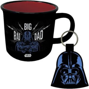 Tasse Star Wars Dark Vador 325 avec porte-clés tissé
