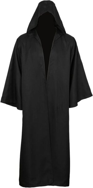 Cape Star Wars à capuche pour homme, esprit Jedi