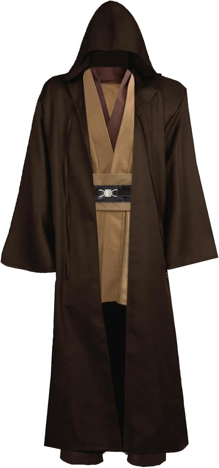 Déguisement Star Wars Jedi à capuche avec ensemble complet