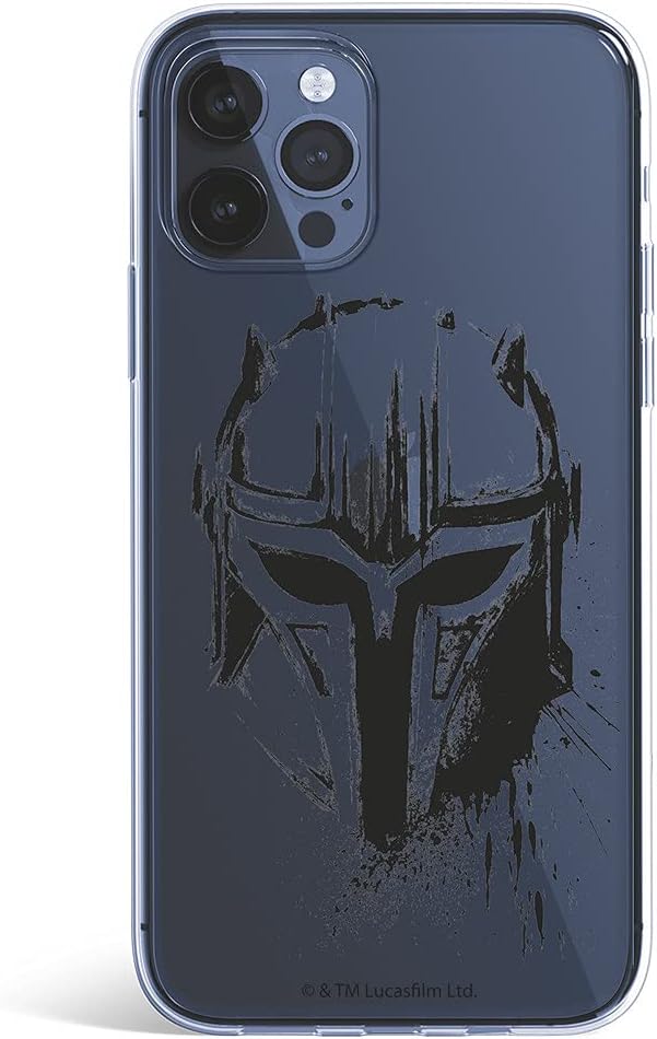 Coque Star Wars The Mandalorian en silicone transparente pour iPhone 13
