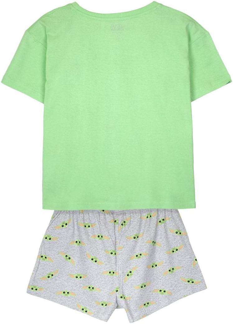 Pyjama femme The Mandalorian Star Wars, ensemble 2 pièces en 100% coton – Image 2