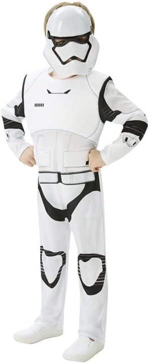 Déguisement enfant Star Wars Storm Trooper avec armure rembourrée et masque