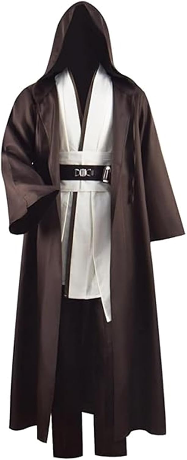Costume Jedi Star Wars homme avec cape à capuche – Image 2