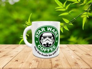 Mug café Star Wars May the Froth Be with You