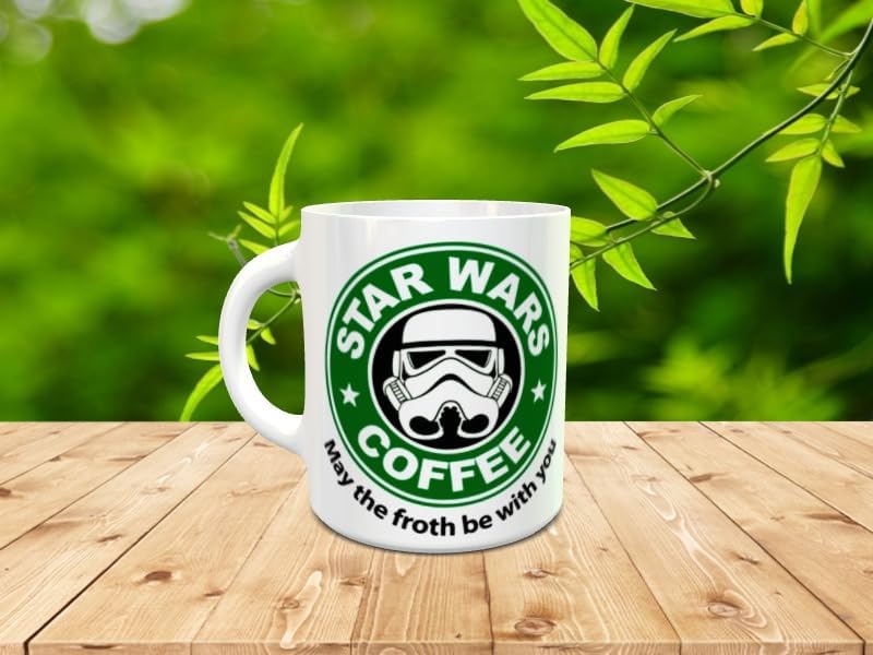 Mug café Star Wars May the Froth Be with You