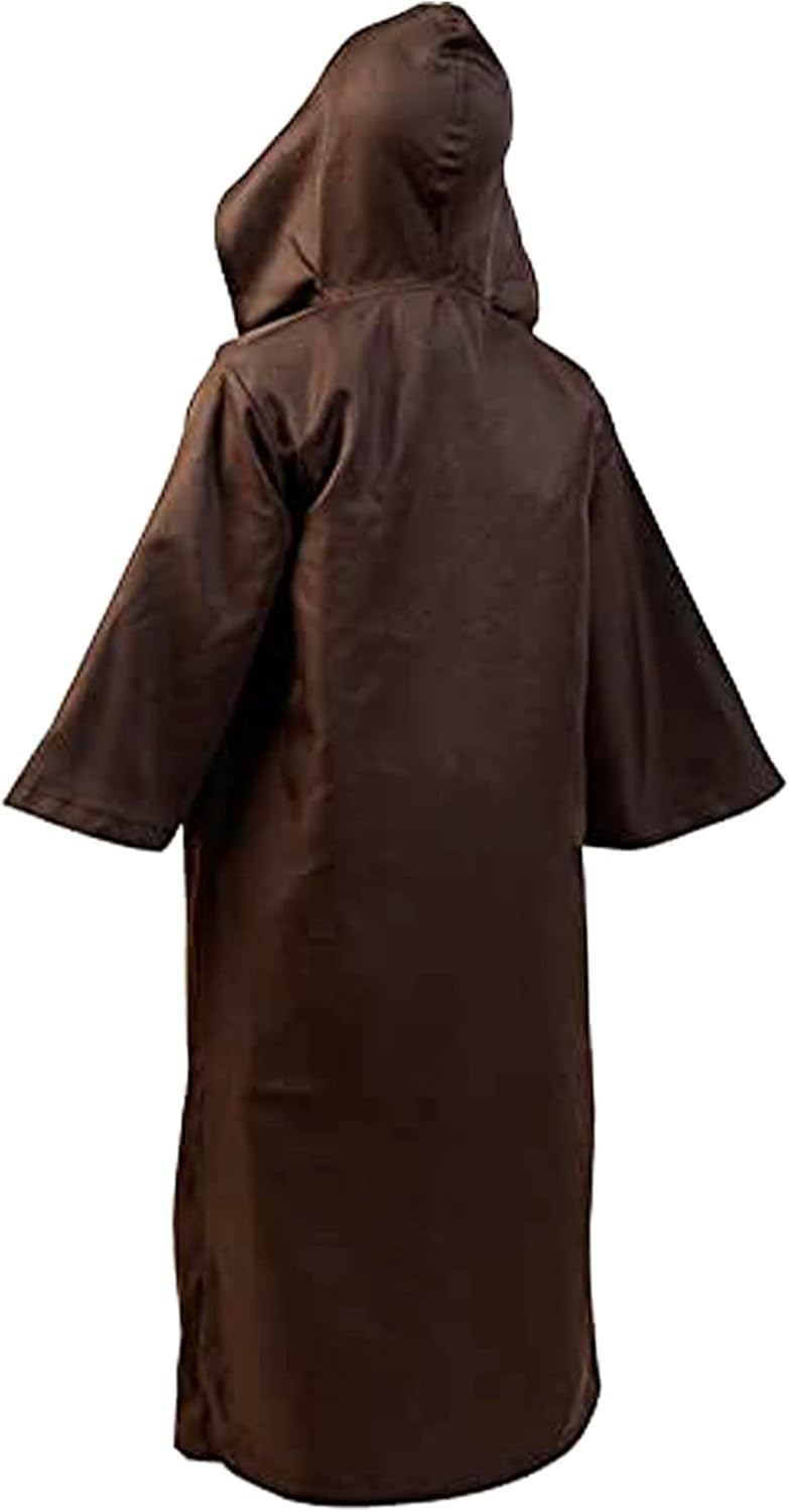 Cape à capuche Kenobi Jedi Star Wars pour cosplay – Image 2