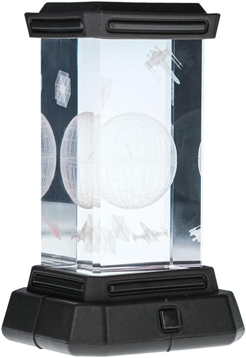 Lampe LED Star Wars en cristal 3D Étoile Noire – Image 4