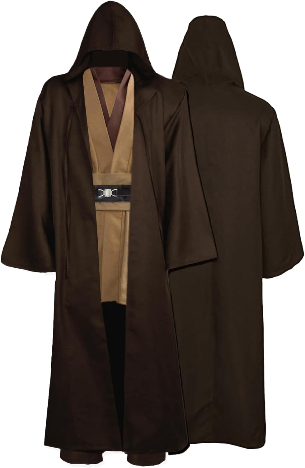 Déguisement Star Wars Jedi à capuche avec ensemble complet – Image 4