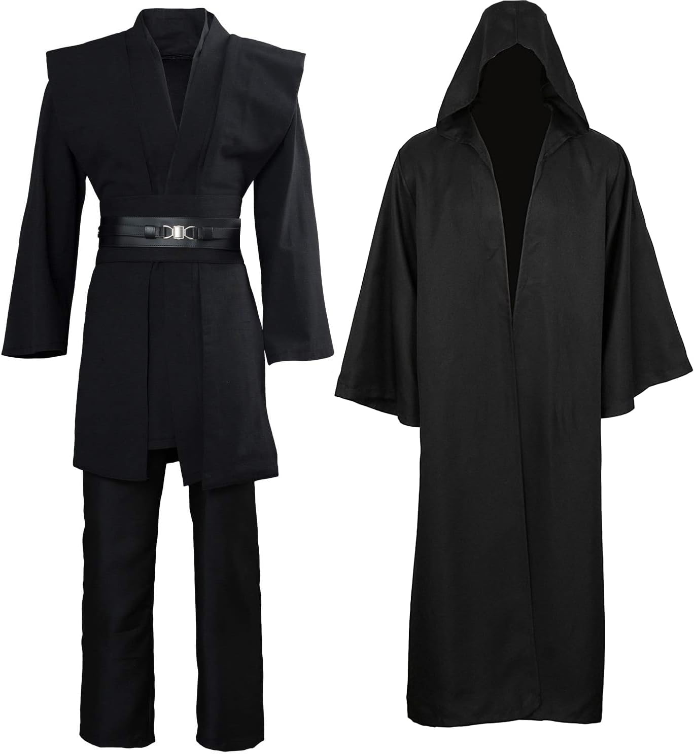 Costume Star Wars Jedi adulte marron avec cape à capuche – Image 5