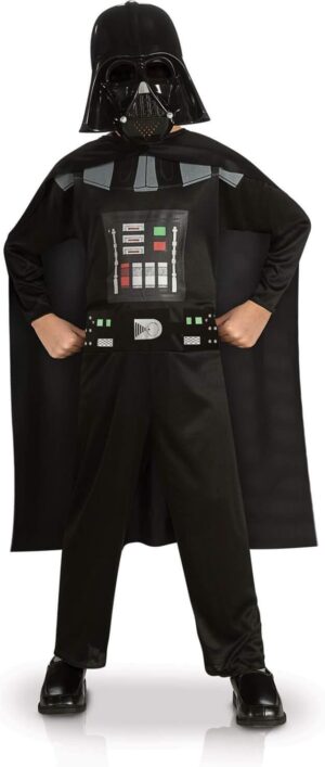 Déguisement Star Wars Dark Vador enfant avec cape et masque