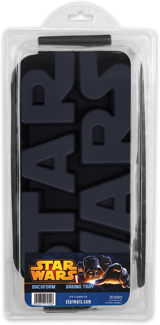 Moule à gâteau Star Wars logo gris bleu – Image 5