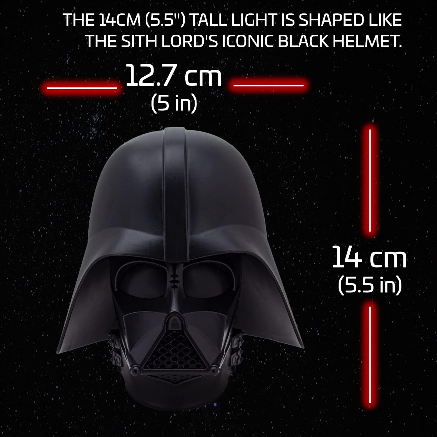 Lampe Star Wars Dark Vador en forme de casque – Image 4