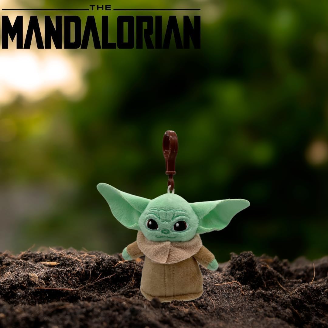 Porte-clés à clip Star Wars The Child en peluche 13 cm – Image 4
