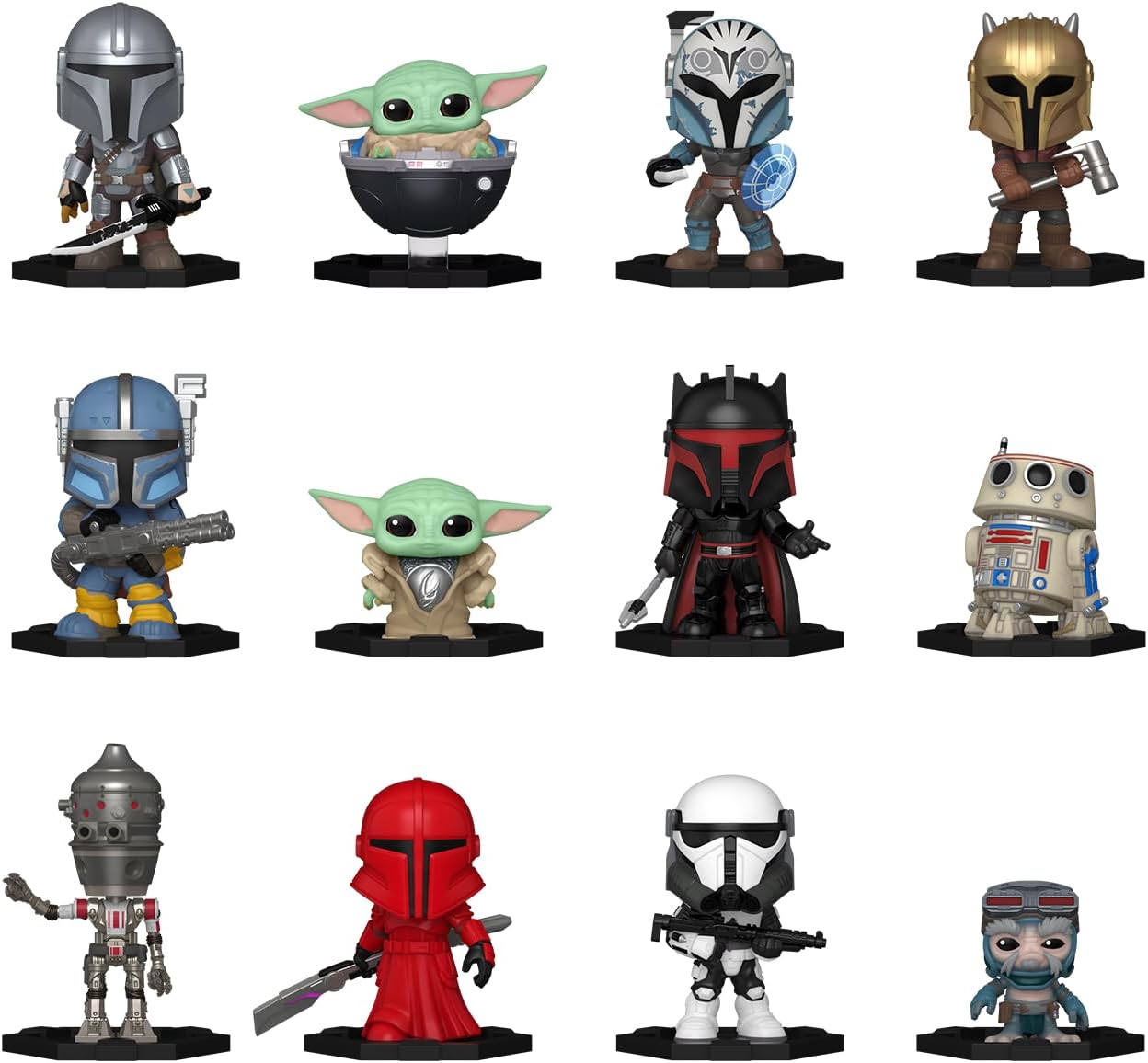 Funko Mystery Mini The Mandalorian, figurine en vinyle 9 cm aléatoire – Image 2
