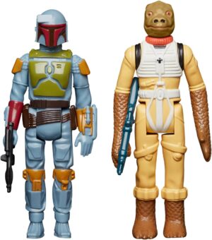 Pack rétro Star Wars de 2 figurines Boba Fett et Bossk 9,5 cm