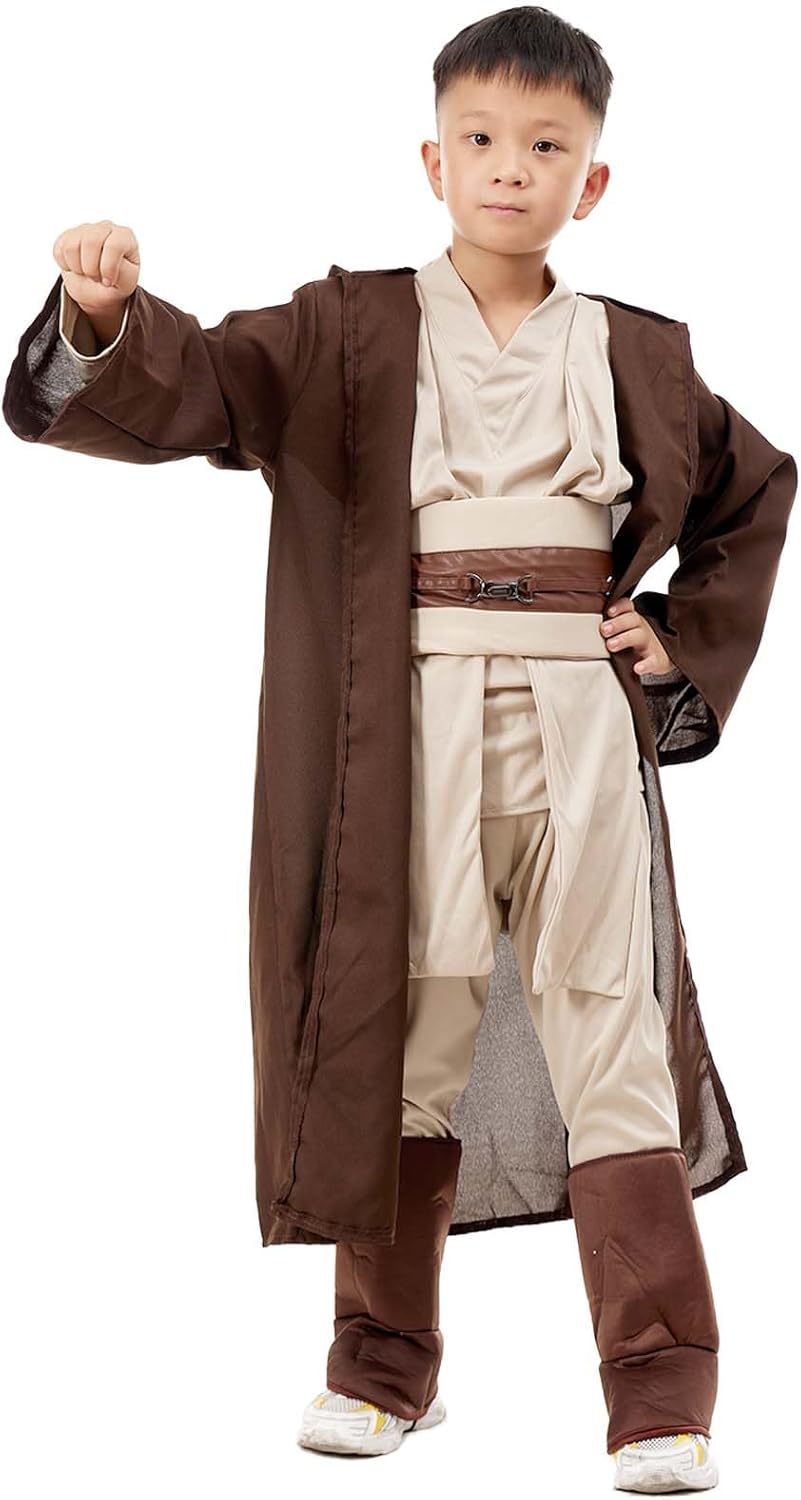 Déguisement Jedi enfant Star Wars avec capuche – Image 6
